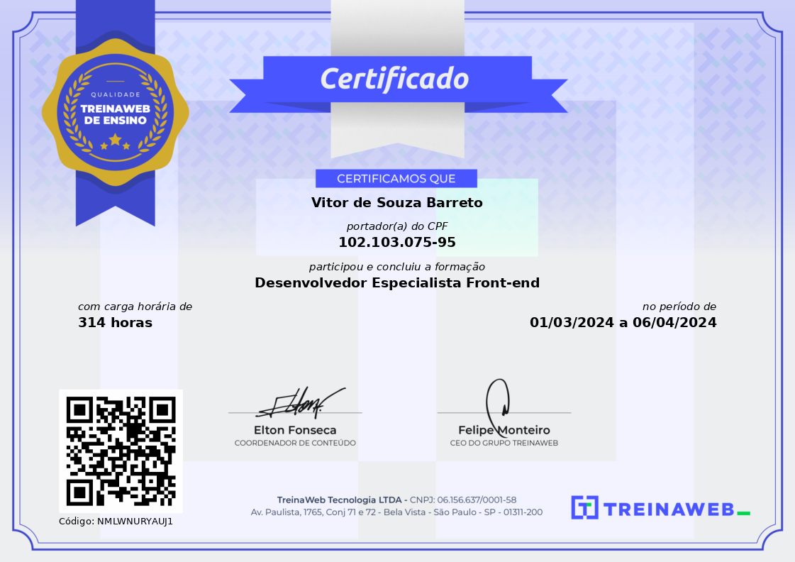 Especialista Front-End